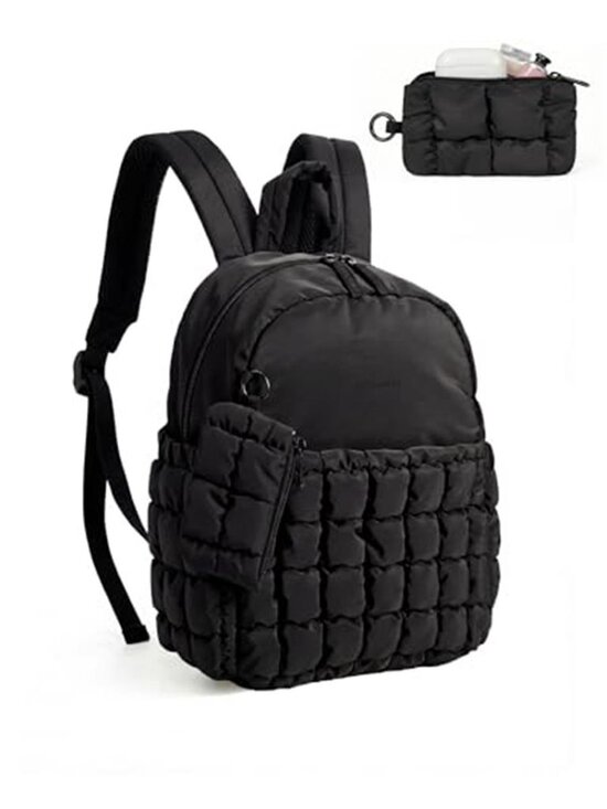 checkered backpack mini Green Coated and cute The Iris Mini Backpack (#9013)